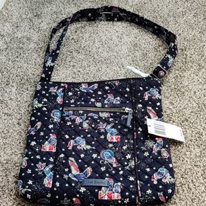 NWT Vera Bradley Hipster in Holiday owls print